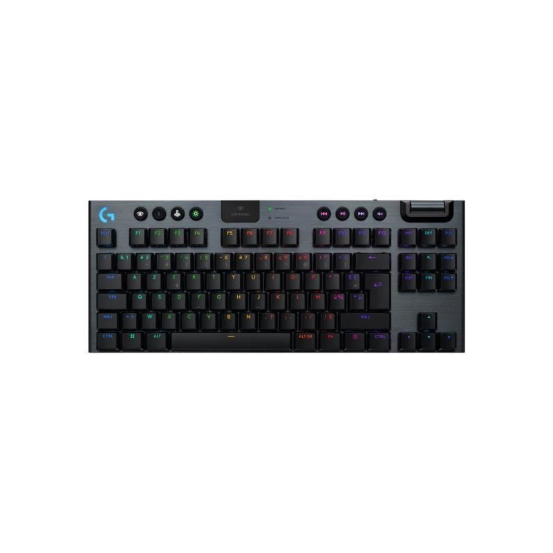 Clavier gamer - Sans fil - Logitech G - G915 TKL X - AZERTY - Switch t Clavier gamer - Sans fil - Logitech G - G915 TKL X - AZERTY - Switch t