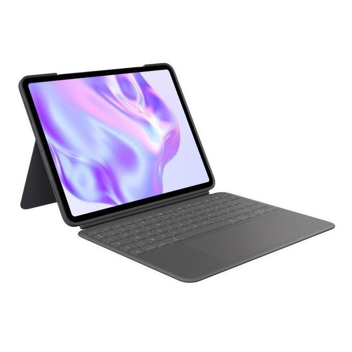 Etui clavier -Logitech - Combo Touch - AZERTY - Pour iPad Pro 13 (M4)(2024) - Graphite