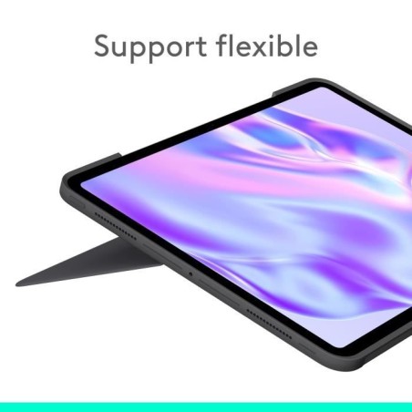 Etui clavier -Logitech - Combo Touch - AZERTY - Pour iPad Pro 13 (M4)(2024) - Graphite