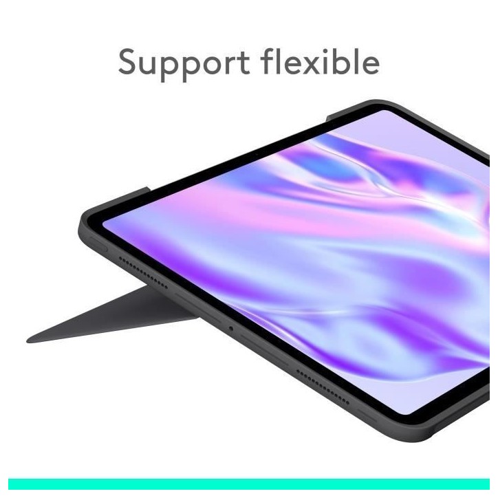 Etui clavier -Logitech - Combo Touch - AZERTY - Pour iPad Pro 13 (M4)(2024) - Graphite
