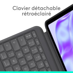 Etui clavier -Logitech - Combo Touch - AZERTY - Pour iPad Pro 13 (M4)(