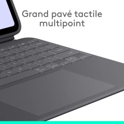 Etui clavier -Logitech - Combo Touch - AZERTY - Pour iPad Pro 13 (M4)(