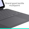 Etui clavier -Logitech - Combo Touch - AZERTY - Pour iPad Pro 13 (M4)(