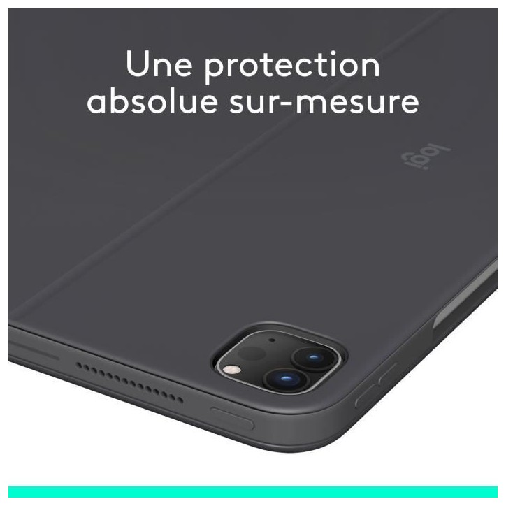 Etui clavier -Logitech - Combo Touch - AZERTY - Pour iPad Pro 13 (M4)(2024) - Graphite