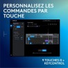 Clavier gamer - Filaire - Logitech G - G915 X - AZERTY - Switch tactil