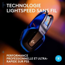 Casque gamer - Sans fil - Logitech G - G535 Lightspeed - PS5, PS4, PC,