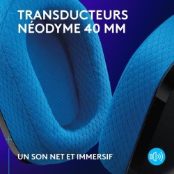 Casque gamer - Sans fil - Logitech G - G535 Lightspeed - PS5, PS4, PC,