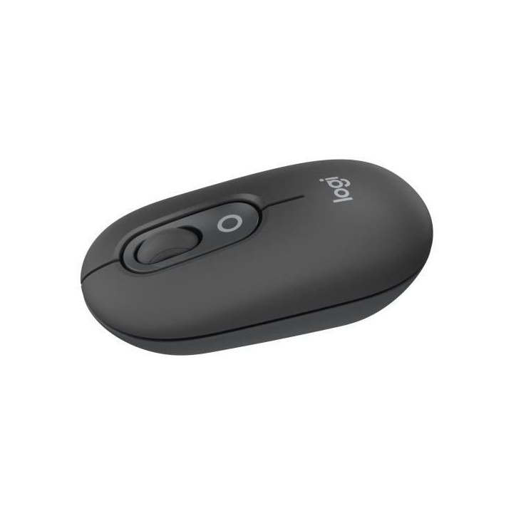 Souris - Sans fil - Logitech - Pop Mouse - Graphite Souris - Sans fil - Logitech - Pop Mouse - Graphite