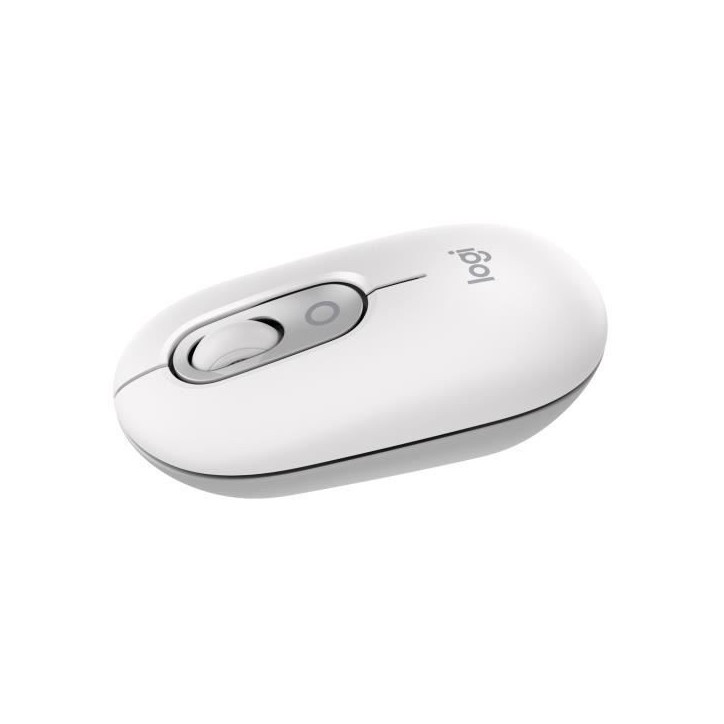 Souris - Sans fil - Logitech - Pop Mouse - Blanc cassé Souris - Sans fil - Logitech - Pop Mouse - Blanc cassé