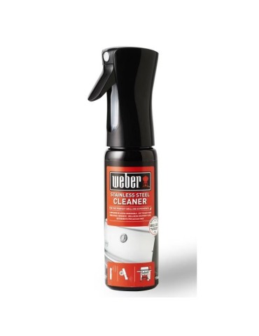 Nettoyant pour inox WEBER - 300 ml - Idéal pour nettoyer, faire briller et protéger votre barbecue