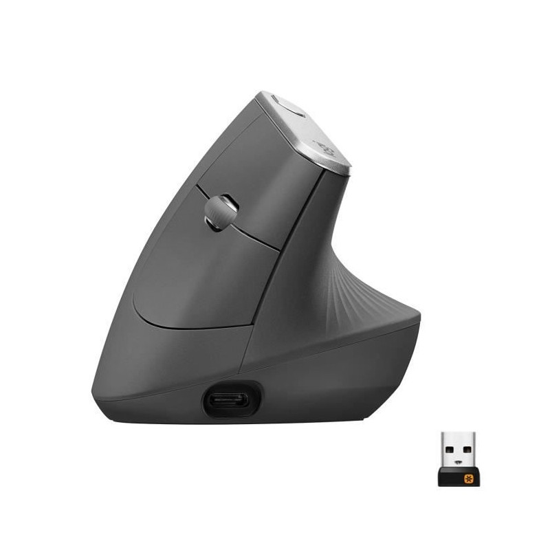 Souris - Sans Fil - Logitech - MX Vertical - Gris Souris - Sans Fil - Logitech - MX Vertical - Gris