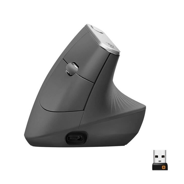 Souris - Sans Fil - Logitech - MX Vertical - Gris Souris - Sans Fil - Logitech - MX Vertical - Gris