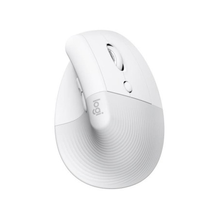 Souris - Sans Fil - Logitech - Lift Ergonomique Verticale - Blanc - Dr