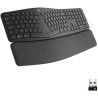 Clavier - Sans fil - Logitech - ERGO K860 - AZERTY - Ergonomique avec