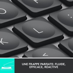 Clavier - Sans Fil - Logitech - MX Keys Mini - AZERTY - Rétroéclair