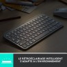 Clavier - Sans Fil - Logitech - MX Keys Mini - AZERTY - Rétroéclair