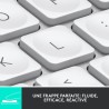 Clavier - Sans Fil - Logitech - MX Keys Mini - AZERTY - Rétroéclair