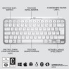 Clavier - Sans Fil - Logitech - MX Keys Mini - AZERTY - Rétroéclair