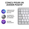 Clavier - Sans fil - Logitech - MX Mechanical Mini -AZERTY - Rétroéc