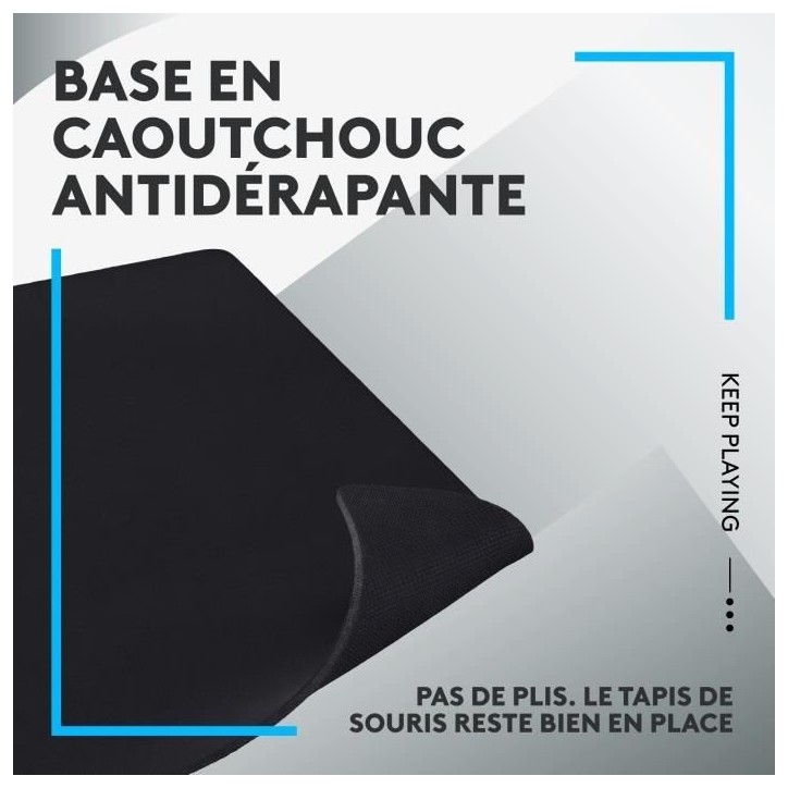 Tapis de souris gamer - Logitech G - G840 - Noir Tapis de souris gamer - Logitech G - G840 - Noir