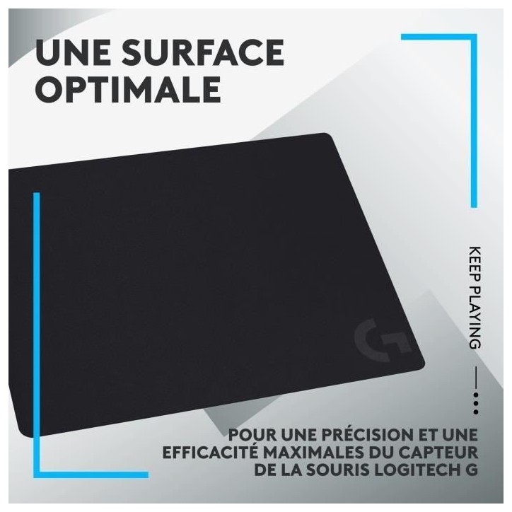 Tapis de souris gamer - Logitech G - G240 - Noir Tapis de souris gamer - Logitech G - G240 - Noir