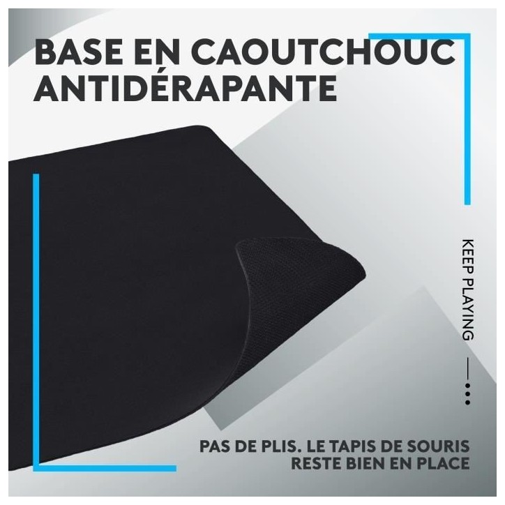 Tapis de souris gamer - Logitech G - G240 - Noir Tapis de souris gamer - Logitech G - G240 - Noir