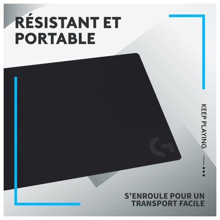 Tapis de souris gamer - Logitech G - G240 - Noir Tapis de souris gamer - Logitech G - G240 - Noir