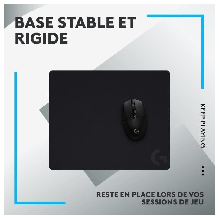Tapis de souris gamer - Logitech G- G440 - Noir Tapis de souris gamer - Logitech G- G440 - Noir