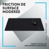 Tapis de souris gamer - Logitech G- G640 - Noir