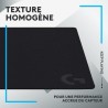 Tapis de souris gamer - Logitech G- G640 - Noir