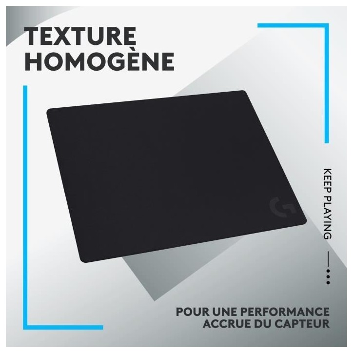 Tapis de souris gamer - Logitech - G740 - Noir Tapis de souris gamer - Logitech - G740 - Noir