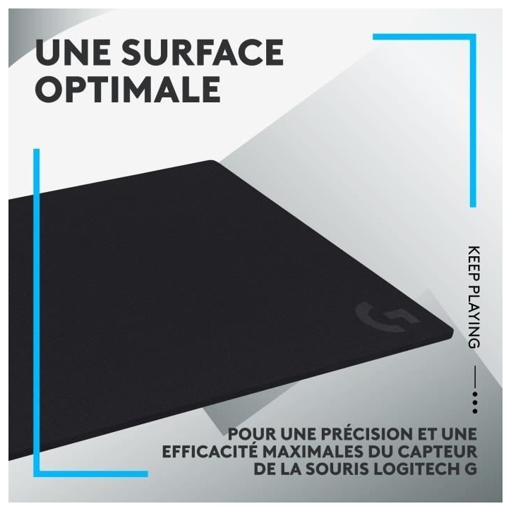 Tapis de souris gamer - Logitech - G740 - Noir Tapis de souris gamer - Logitech - G740 - Noir