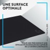Tapis de souris gamer - Logitech - G740 - Noir