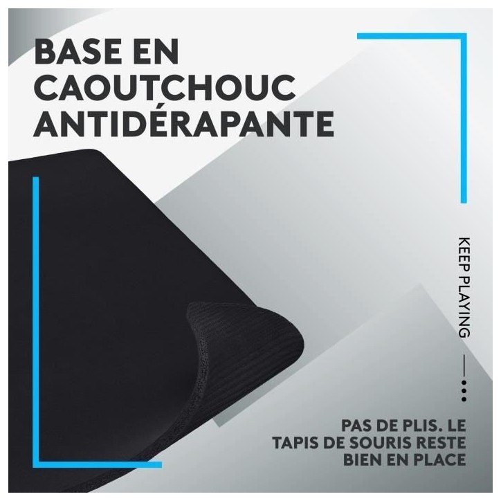 Tapis de souris gamer - Logitech - G740 - Noir Tapis de souris gamer - Logitech - G740 - Noir
