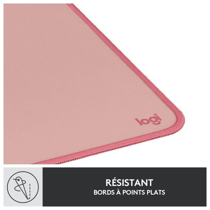Tapis de souris - Logitech - Desk Mat - Studio Série - Rose Tapis de souris - Logitech - Desk Mat - Studio Série - Rose