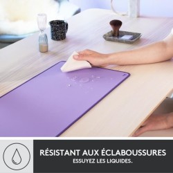 Tapis de souris - Logitech - Desk Mat - Studio Série - Lavande