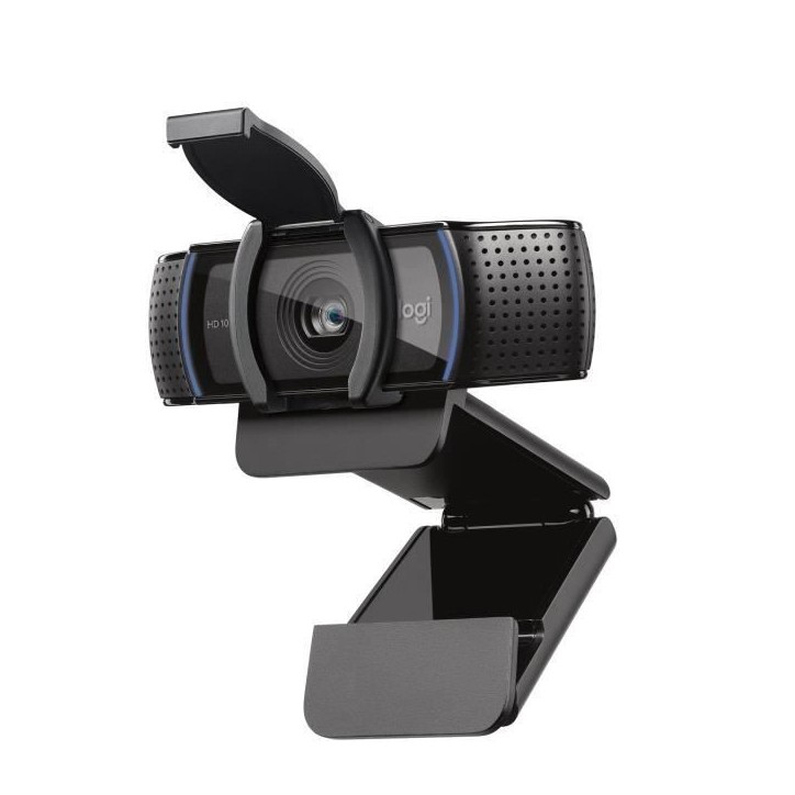Webcam - Full HD 1080p - Logitech - C920 S - Microphone intégré
