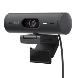 Webcam - Full HD 1080p - Logitech - Brio 500 - Microphone intégré -