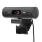 Webcam - Full HD 1080p - Logitech - Brio 500 - Microphone intégré - Graphite Webcam - Full HD 1080p - Logitech - Brio 500 - Microphone intégré - Graphite