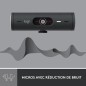 Webcam - Full HD 1080p - Logitech - Brio 500 - Microphone intégré - Graphite Webcam - Full HD 1080p - Logitech - Brio 500 - Microphone intégré - Graphite