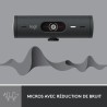 Webcam - Full HD 1080p - Logitech - Brio 500 - Microphone intégré -
