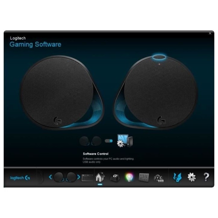 Enceinte PC - Sans fil - Logitech - G560 - Gaming Speakers
