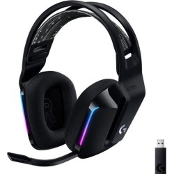Casque gamer - Sans fil - Logitech G - G733 Lightspeed - PS5, PS4, PC,
