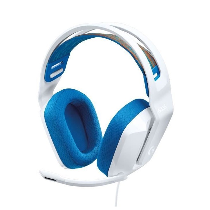 Casque gamer - Filaire - Logitech G - G335 - PS5, PS4, Xbox, Switch, PC - Blanc Casque gamer - Filaire - Logitech G - G335 - PS5, PS4, Xbox, Switch, PC - Blanc