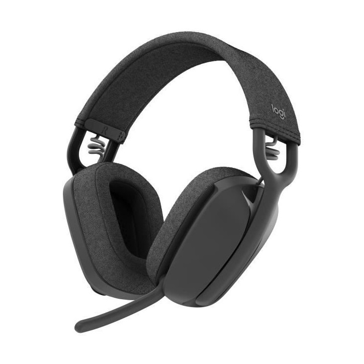 Casque - Sans fil - Logitech - Zone Vibe 100 - Bluetooth - Anti-parasite - Graphite