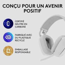 Casque - Sans fil - Logitech - Zone Vibe 100 - Bluetooth - Anti-parasi