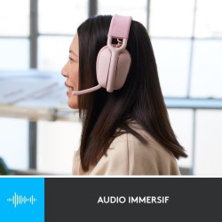 Casque - Sans fil - Logitech - Zone Vibe 100 - Bluetooth - Anti-parasi