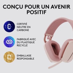 Casque - Sans fil - Logitech - Zone Vibe 100 - Bluetooth - Anti-parasi
