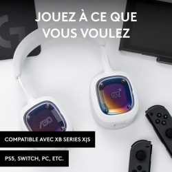 Casque gamer - Sans fil - Logitech G - A30 - PS5, PS4, PC, MAC, Mobile
