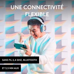 Casque gamer - Sans fil - Logitech G - A30 - PS5, PS4, PC, MAC, Mobile
